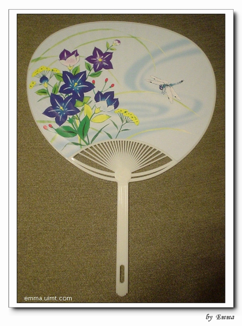 晴明神社桔梗扇