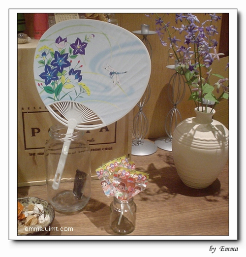 晴明神社桔梗扇